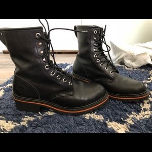 Worx Black Boots
